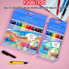 Bút Chì Màu Erasable Tẩy Được ACMELIAE 12/24 Màu