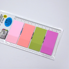 Giấy Ghi Chú Trong Suốt Aiupin Nhiều Màu Nhiều Kích Thước