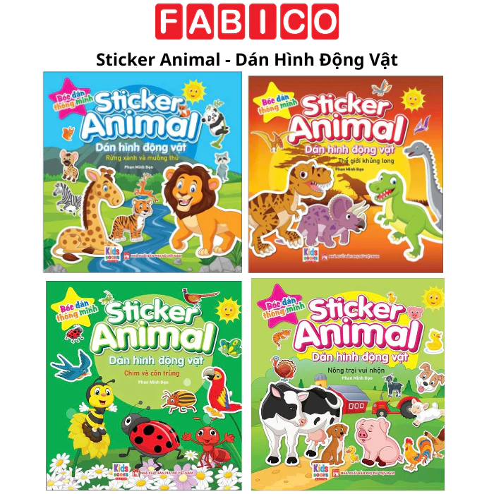 Sticker Animal - Dán Hình Động Vật