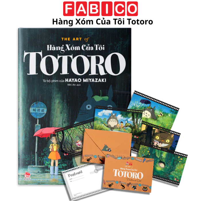 The Art Of Hàng Xóm Của Tôi Totoro - Kèm Set Postcard, Phong Thư