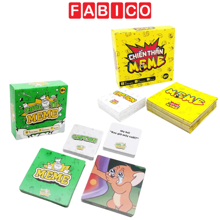 Boardgame Thẻ Bài Chiến Thần Meme - Chúa Tể Meme
