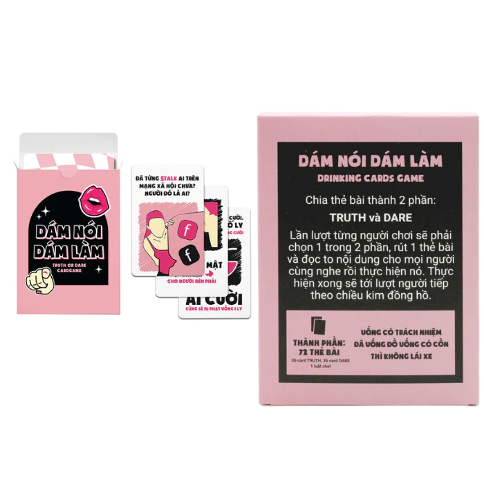 Boardgame Dám Nói Dám Làm - Truth Or Dare Game - BGV