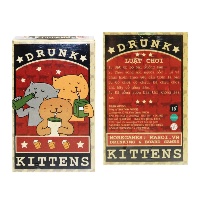 Boardgame Drunk Kittens