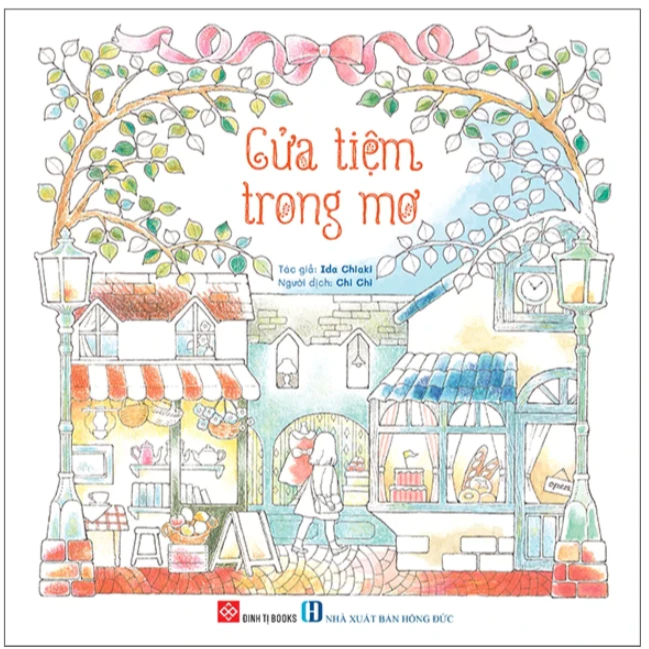 Sách Tô Màu - Cửa Tiệm Trong Mơ