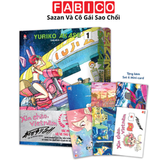 Bộ 2 Tập Manga Sazan Và Cô Gái Sao Chổi - Tặng Kèm Set 6 Mini-Card