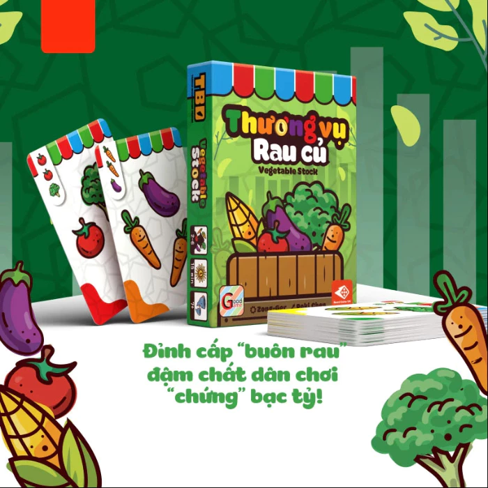 Boardgame Thương Vụ Rau Củ
