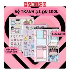 Bộ Tranh Tương Tác Cô Tiên Xanh - Đi Đu Idol