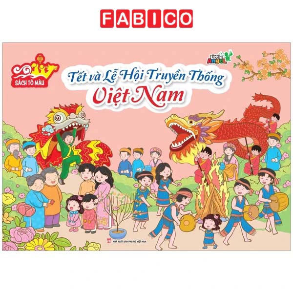 Sách Tô Màu - Tết Và Lễ Truyền Thống Việt Nam