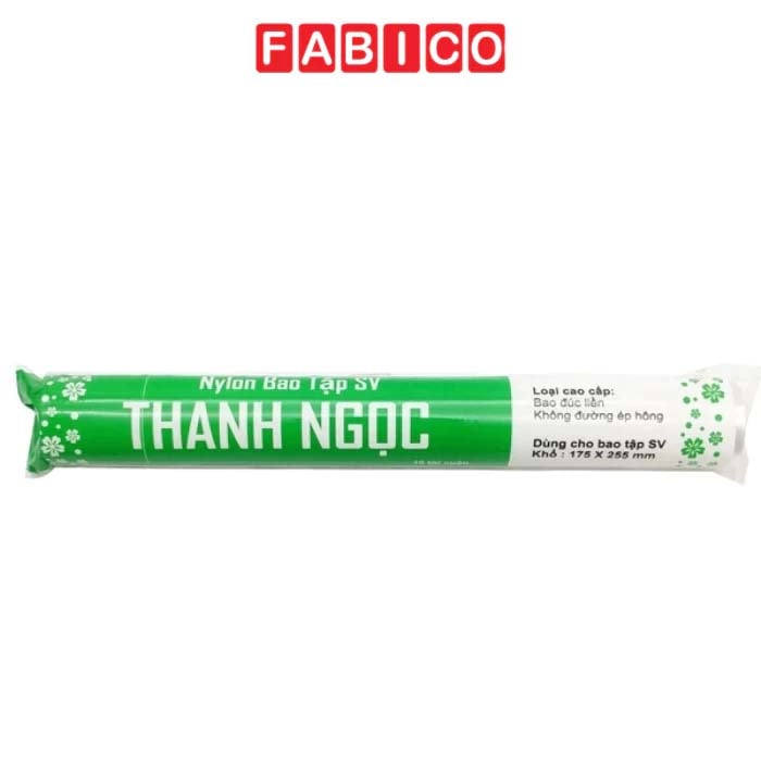 Cuộn 10 Bọc Bao Tập Sinh Viên Nylon 255 x 175mm TNT
