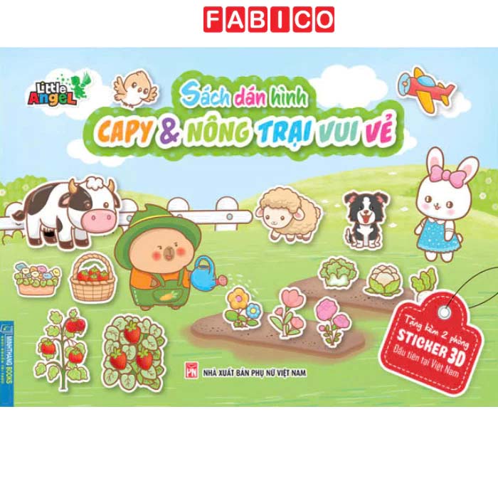 Sách Dán Hình - Capy Và Nông Trại Vui Vẻ