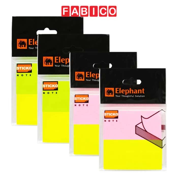 Giấy Note. Giấy Ghi Chú Elephant Mini Memo 1.5x3inch