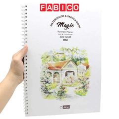 Sổ Vẽ Lò Xo A3 Magic ZenArt 20 Tờ 300gsm 8287