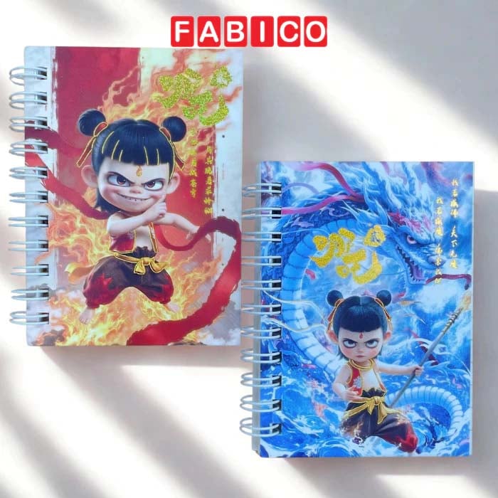 Sổ Ghi Chép Lò Xo Depai A7/A5 Sổ Kẻ Ngang 80g 80 Trang Bìa Natra Dễ Thương