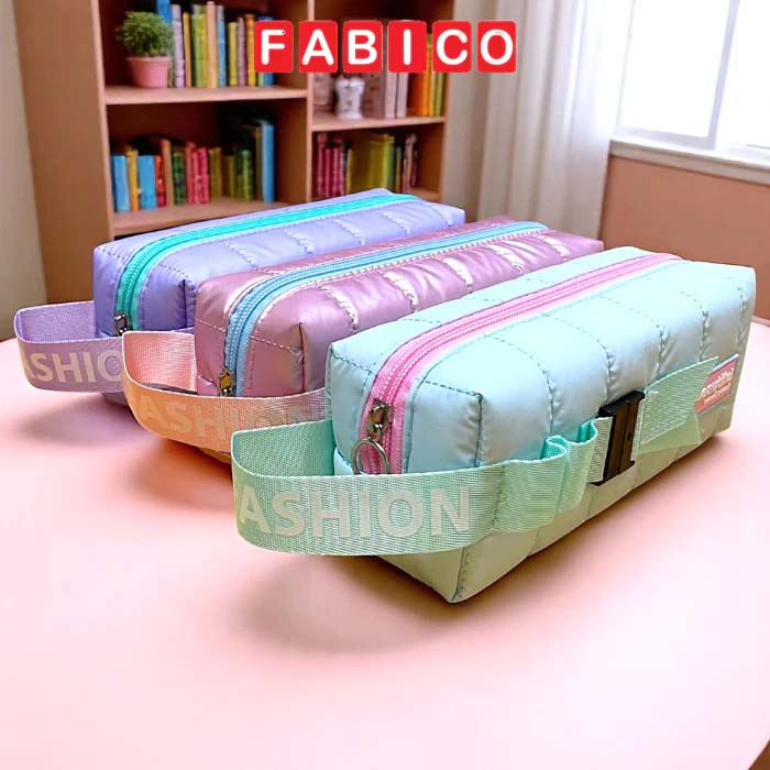 Túi Đựng Bút Vải Mềm Canvas SHU9027 - Bóp Viết Sức Chứa Lớn Chống Nước