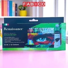 Màu Gouache Renaissance Dạng Tuýt Cao Cấp 12 x 12ml