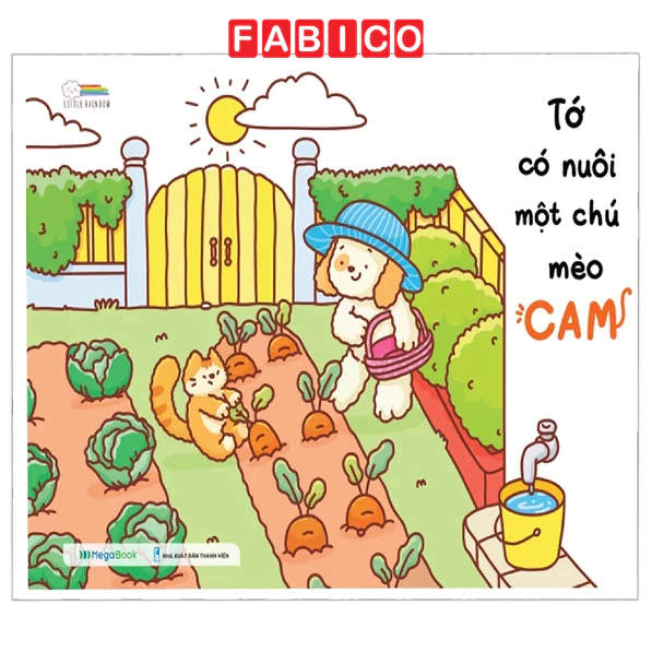 Sách Tô Màu Tớ Có Nuôi Một Chú Mèo Cam