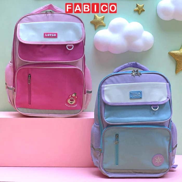 Balo Chống Gù Tiểu Học Snow Queen, Gấu Losto Disney B26096