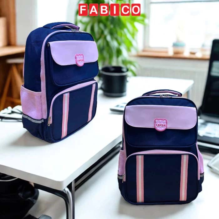 Balo Chống Gù Cho Bé Gái Tiểu Học Gấu Lotso Disney B26108