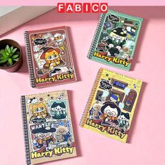 Vở Lò Xo Harry Kitty 80g 80 Trang Depai - Sổ Ghi Chép Cute Sổ Tay Học Sinh, Sinh Viên A5-2121-136