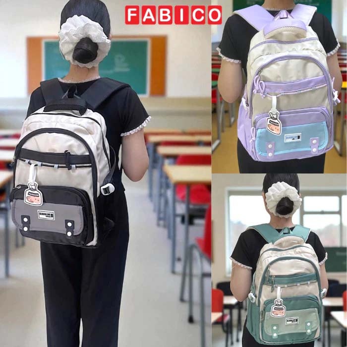 Balo Nữ Thời Trang Vải Cao Cấp BaoDing YunXi 3-033 Chống Nước Nhiều Ngăn