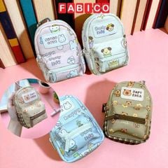 Móc Khoá Vải Hình Balo, Ví Mini Đựng Thẻ, Phụ Kiện Gắn Balo Túi Xách Capybara Dễ Thương