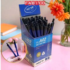 Combo 20/40 Cây Bút Bi Mực Gel Xanh Đầu Bấm CHOSCH Văn Phòng Ngòi 0.7mm