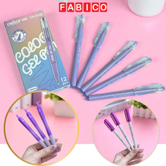 Hộp 12 Cây Bút Gel Mực Tím 0.5mm CHOSCH