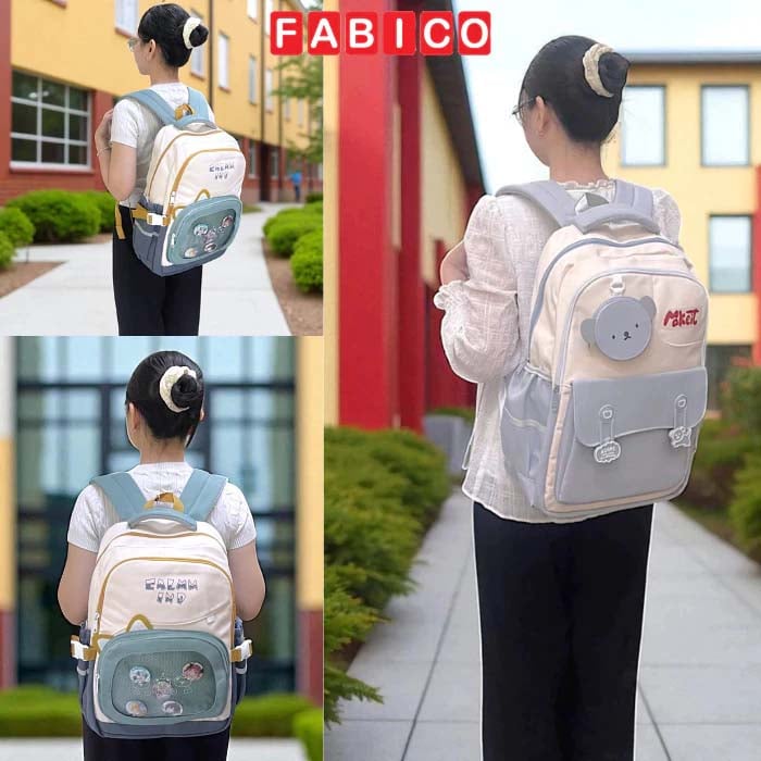 Balo Thời Trang Nữ Omaska 0098 Vải Cao Cấp Chống Nước