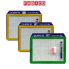 Bảng Trắng A4 Kẻ Ô + Lau Bảng + Bút Lông Bảng Phi Mã