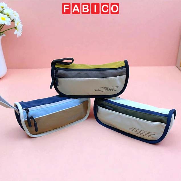 Bóp Viết Vải 3 Ngăn Ourfun FX19642 Sức Chứa Lớn Chống Nước