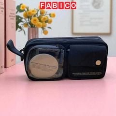 Bóp Viết Vải 3 Ngăn Siêu Mềm Ourfun FX19641 Sức Chứa Lớn Chống Nước