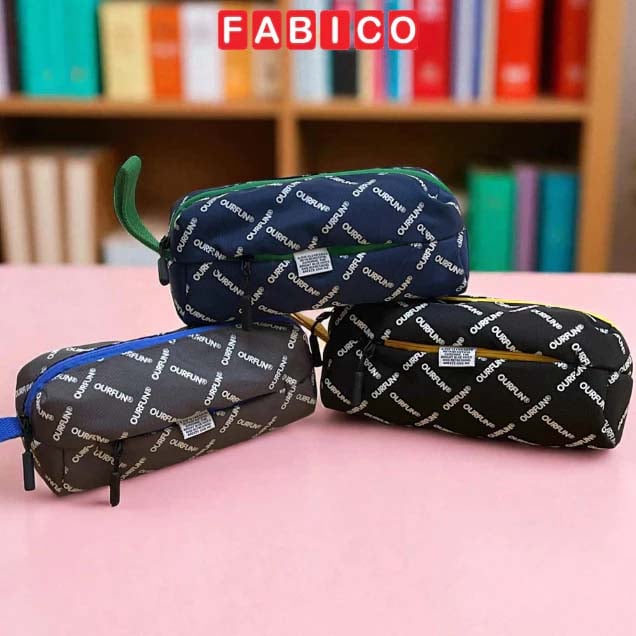 Bóp Viết Vải 3 Ngăn Ourfun FX19515 Sức Chứa Lớn Chống Nước