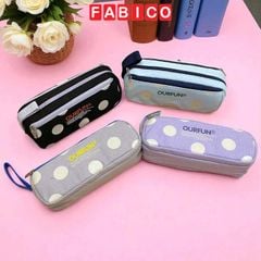 Bóp Viết Vải 3 Ngăn Ourfun FX19517 Sức Chứa Lớn Chống Nước