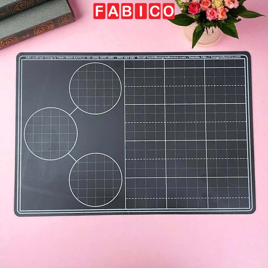 Bảng Phấn 2 Mặt Học Toán Và Tiếng Việt - Bavico (Theo Chương Trình Bộ SGK Chân Trời Sáng Tạo)