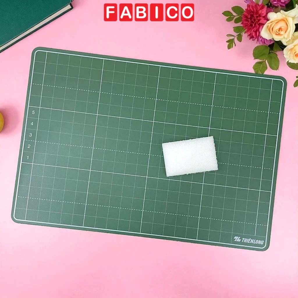 Bảng Phấn Học Sinh 4 Ô Ly Thiên Long TP-B018 Màu Xanh