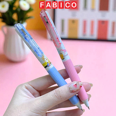 Combo 2 Cây Bút Gel Mực Xanh 0.38mm/ 0.5mm Liquid Cat Elephant