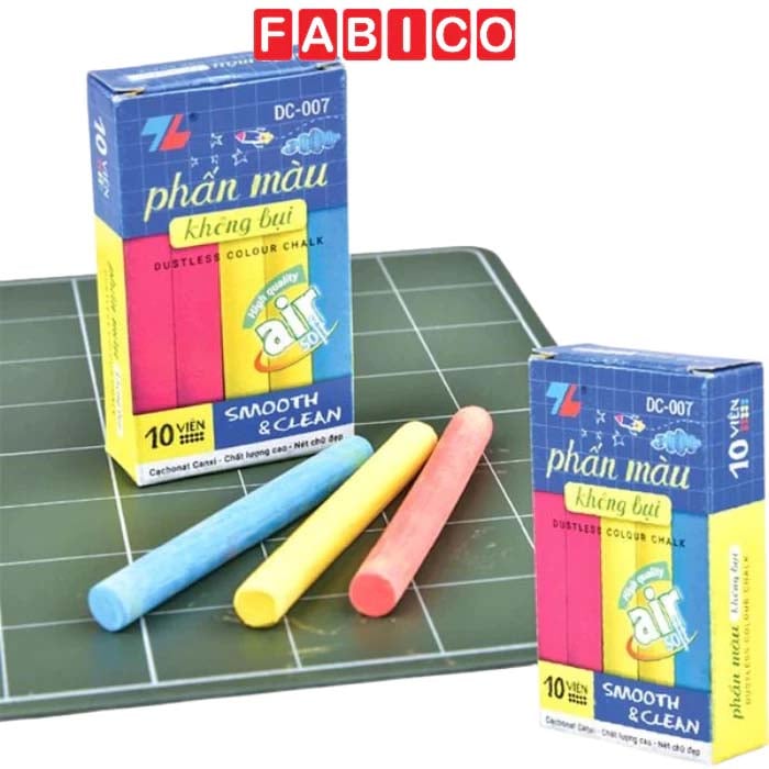 Hộp Phấn Màu Viết Bảng Không Bụi Thiên Long DC-007