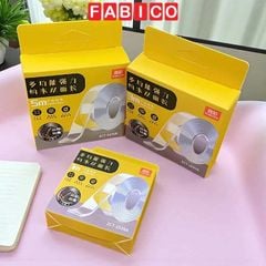 Băng Keo Hai Mặt Trong Suốt Nano Truecolor Chống Nước Chống Nấm Mốc
