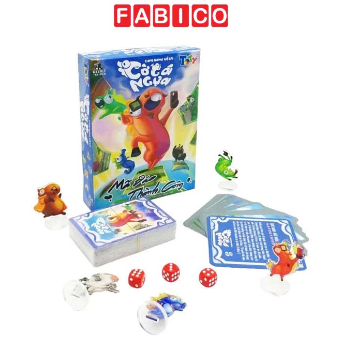 Board Game Cờ Cá Ngựa Phiên Bản Card Game Vô Tri - ToTy TB02