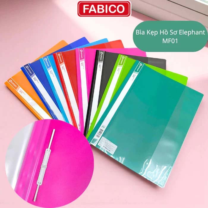 Bìa Kẹp Hồ Sơ A4 - Elephant MF01