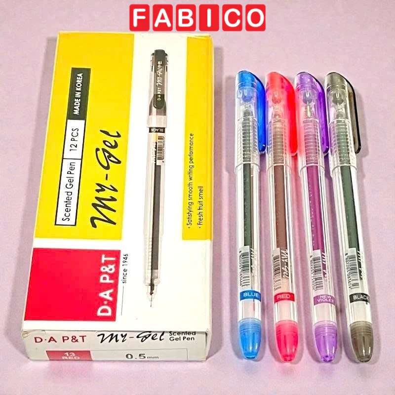 Hộp 6/12 Cây Bút Viết Nước My Gel Dong A D-A Ngòi 0.5mm