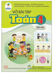 Vở Bài Tập Toán Lớp 4 Tập 1, Tập 2 Bộ Cánh Diều (Chuẩn)