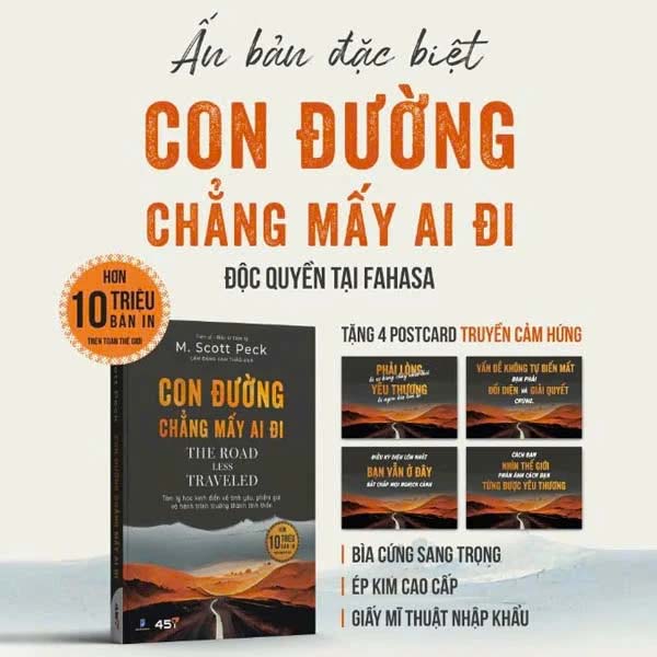 Con Đường Chẳng Mấy Ai Đi - Bìa Cứng - Độc Quyền