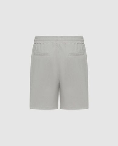  URBAN REVIVO - Quần short nam ngang gối phối dây rút 