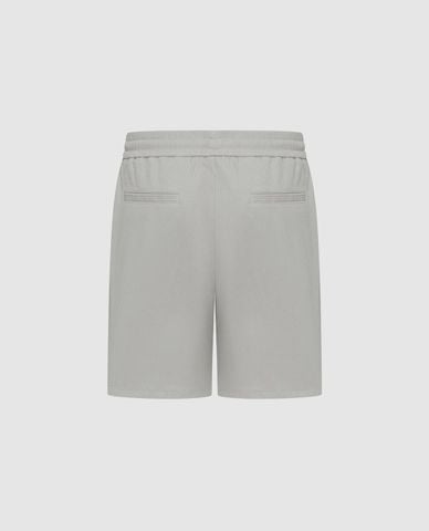  URBAN REVIVO - Quần short nam ngang gối phối dây rút 