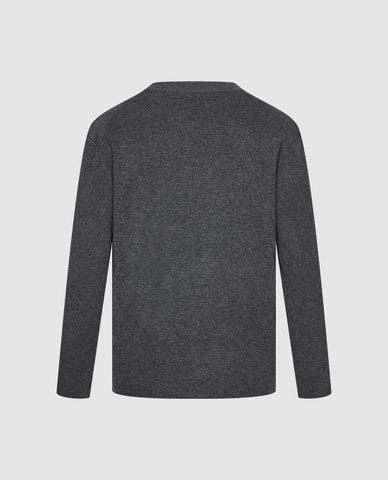  URBAN REVIVO - Áo khoác cardigan nam cổ V tay dài 