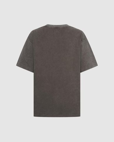  URBAN REVIVO - Áo thun nam cổ tròn tay ngắn in hình 