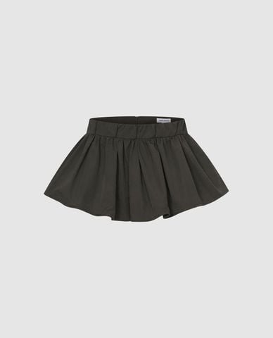  URBAN REVIVO - Chân váy xếp li mini lưng thun 