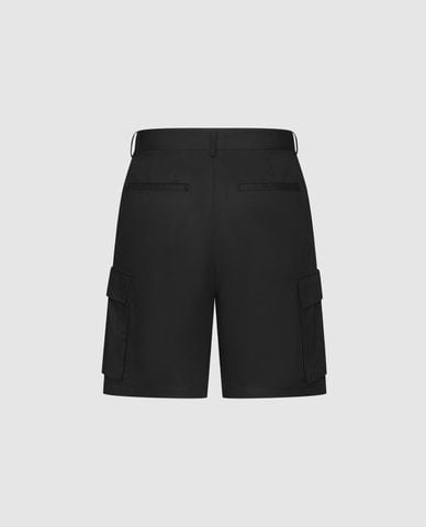  URBAN REVIVO - Quần short nam ngang gối phối túi hộp 