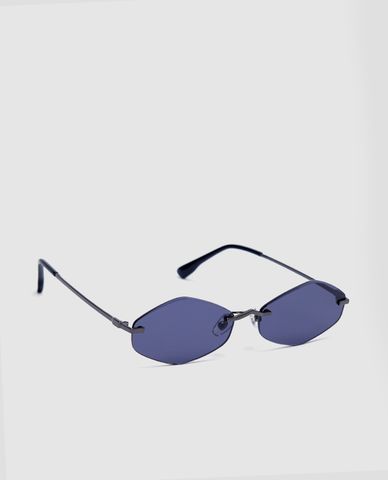  URBAN REVIVO - Kính mát nam đa giác hiện đại 